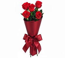 Букет 5 Красных роз Эдлесс Лав в Бодайбо
