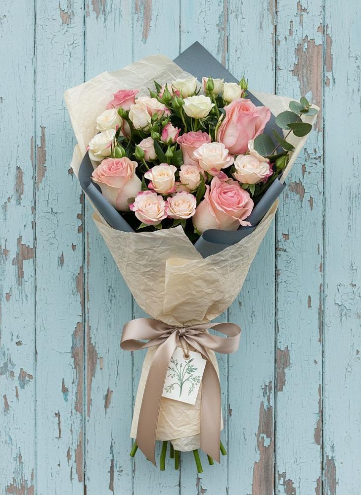 Букет цветов из: Розы в Бодайбо