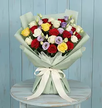 Букет цветов из:  Розы #REPLACE_PRED# Бодайбо