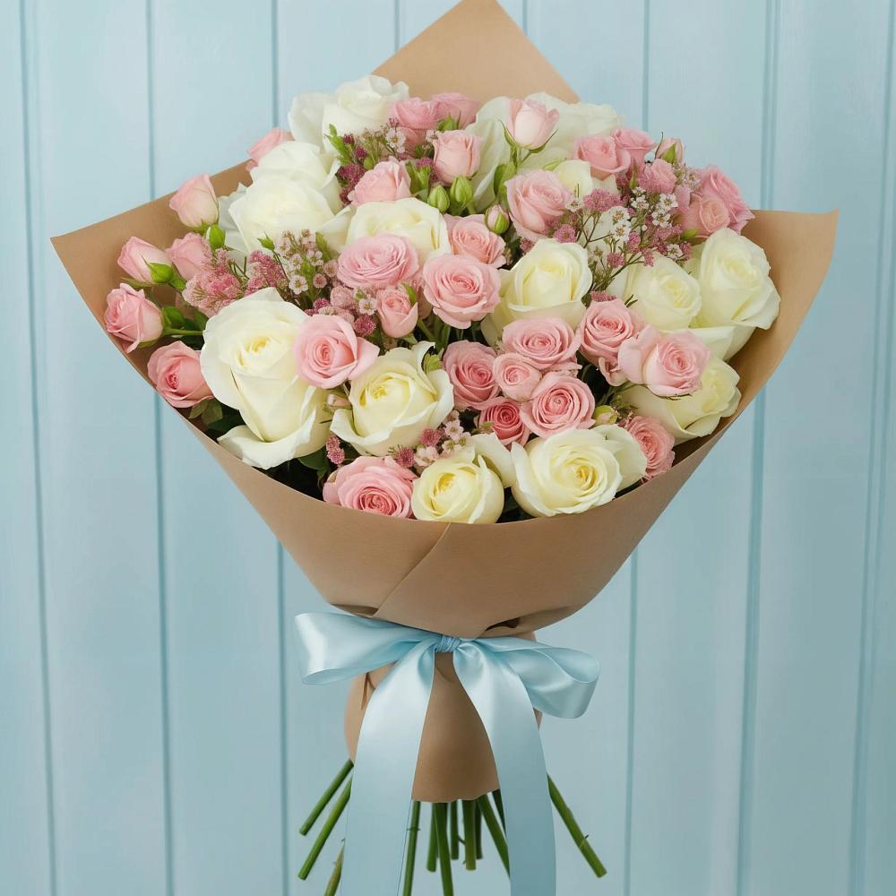 Букет цветов из: Розы в Бодайбо