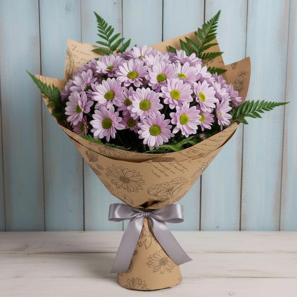 Букет цветов из: Хризантемы в Бодайбо