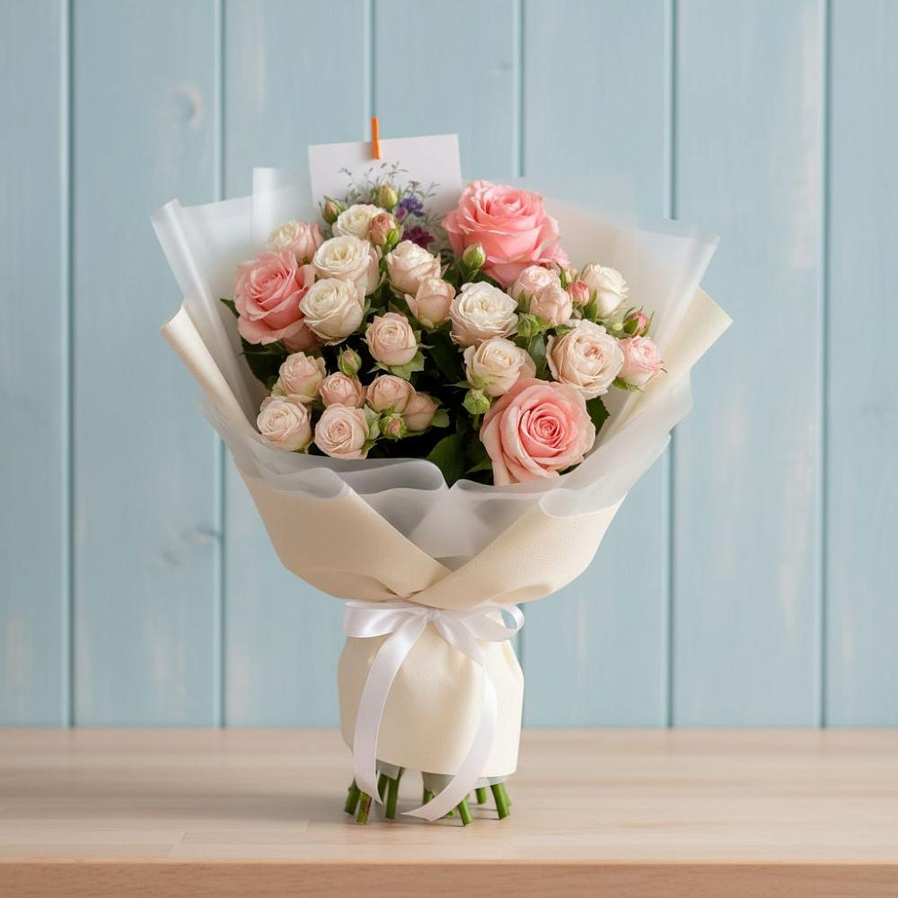 Букет цветов из: Розы в Бодайбо