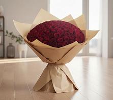Букет 101 Красная роза в Бодайбо