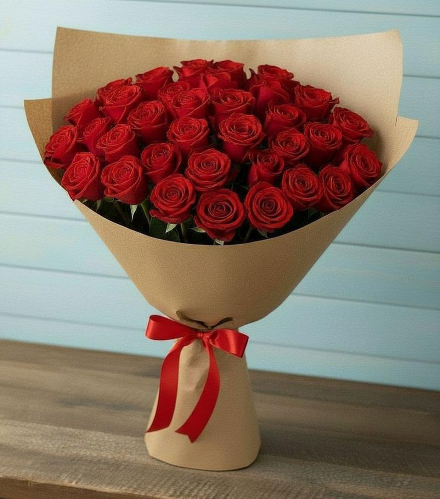 Букет Красные розы Милано в Бодайбо