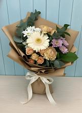 Букет цветов из:  Герберы и Хризантемы #REPLACE_PRED# Бодайбо