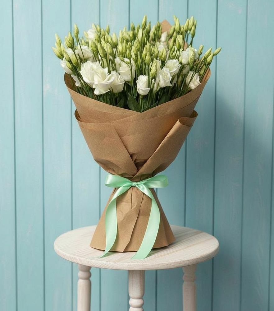 Букет цветов из: Лизиантусы в Бодайбо