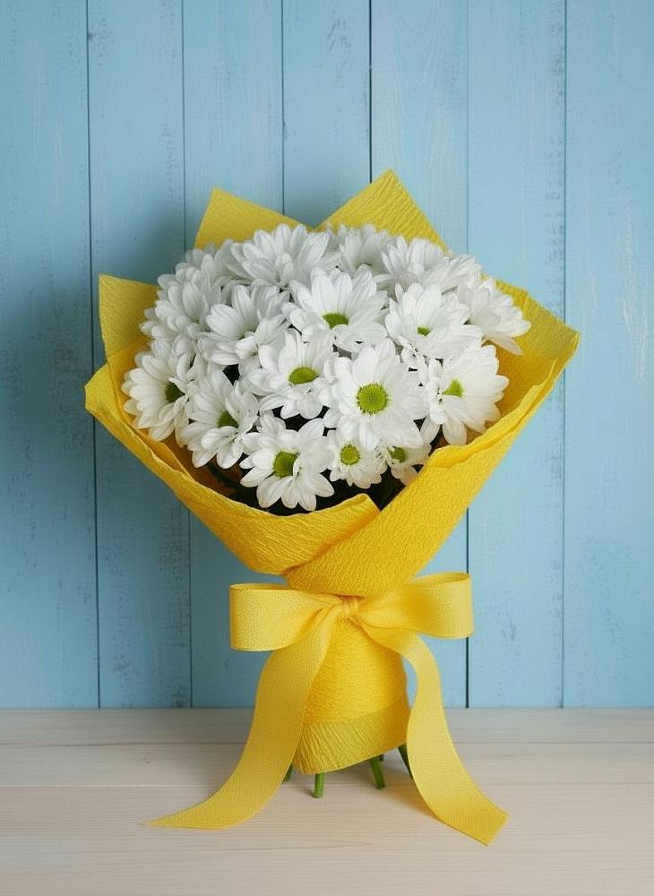 Букет цветов из: Хризантемы в Бодайбо