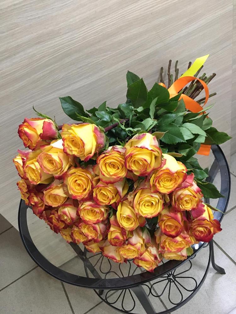 Букет Желтые розы в Бодайбо