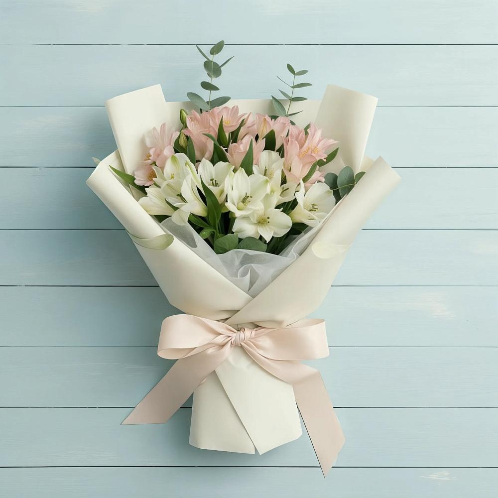 Букет цветов из: Альстромерии в Бодайбо