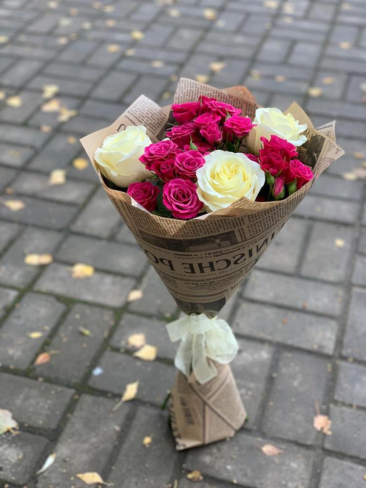 Букет цветов из: Розы в Бодайбо