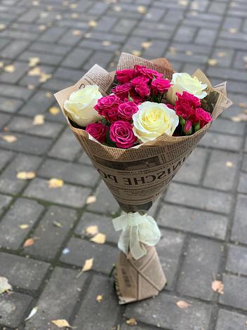 Букет цветов из: Розы в Бодайбо