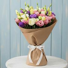 Букет цветов из:  Лизиантусы в Бодайбо
